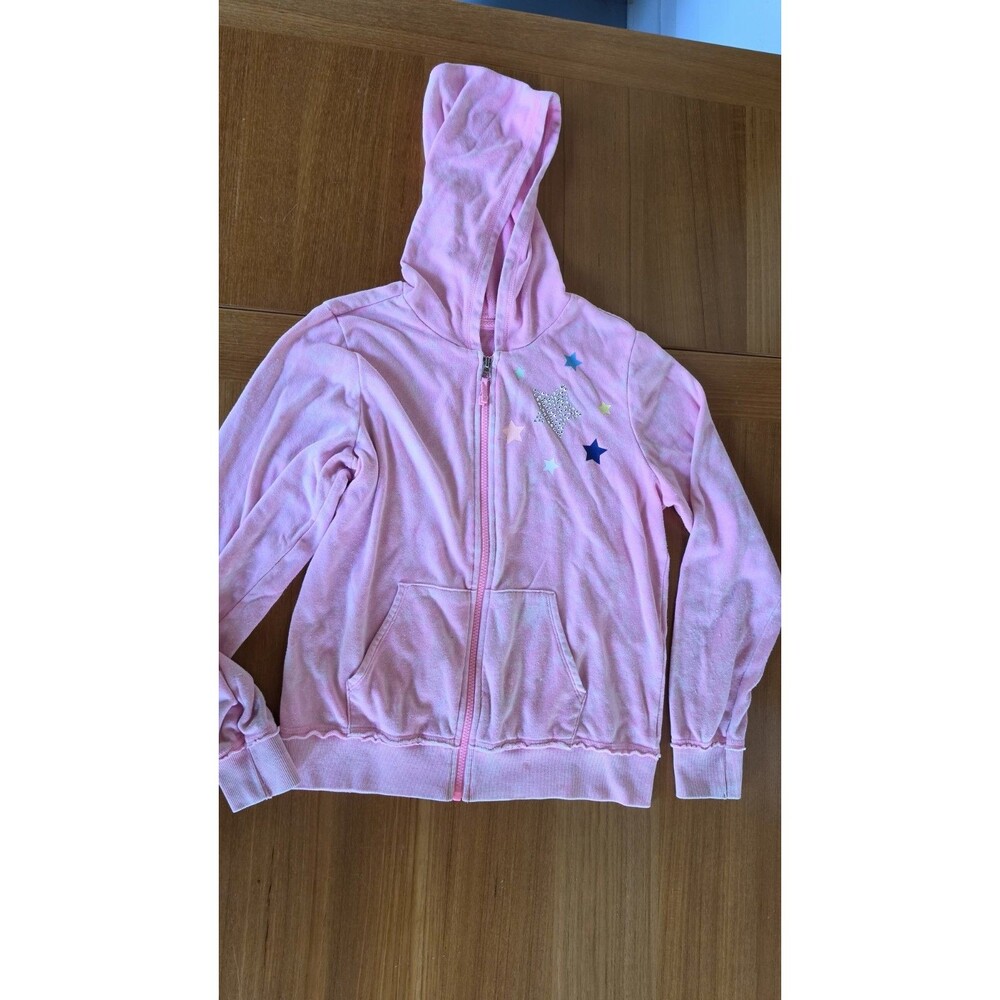 Girl's Pink Lightweight Jacket Size XL (14-16) USED